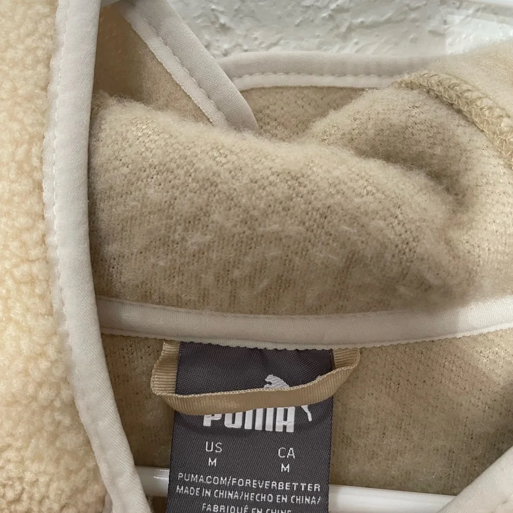 Puma fleece button up jacket - Picture 4 of 5